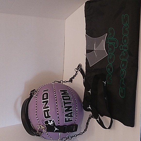 LTD EDITION "Fantom AND1" BLING Basketball Purse - Picture 7 of 13